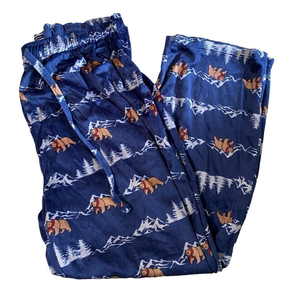 Club Room Bear Fleece Pajama Pants